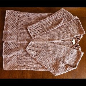 Rose sweater cardigan